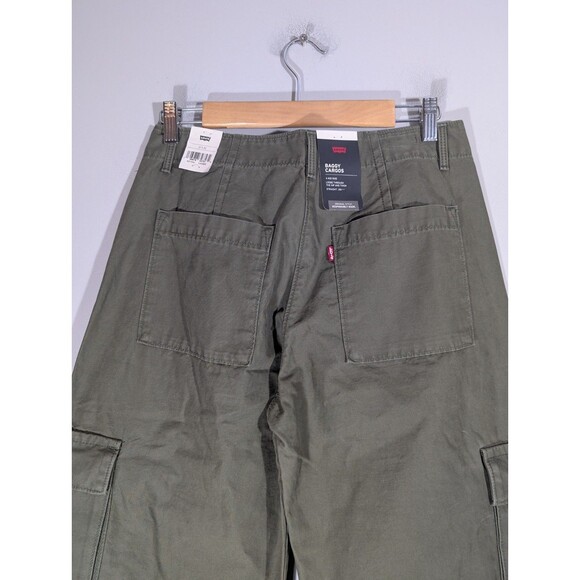 NWT Levi's '94 Baggy Cargo Straight Leg Pants Womens Sz 27 Grunge Skater Y2K - Picture 6 of 12
